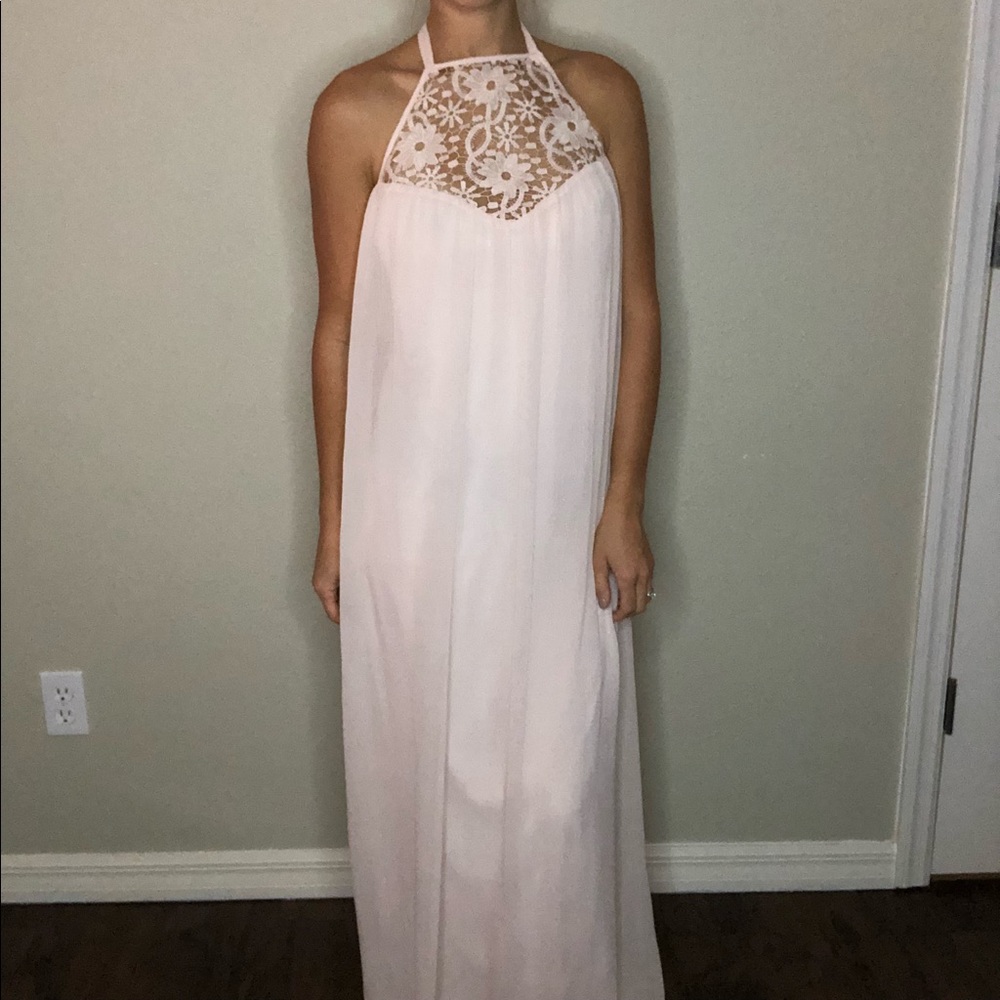 Zara Maxi Dress bridesmaid or photo shoot